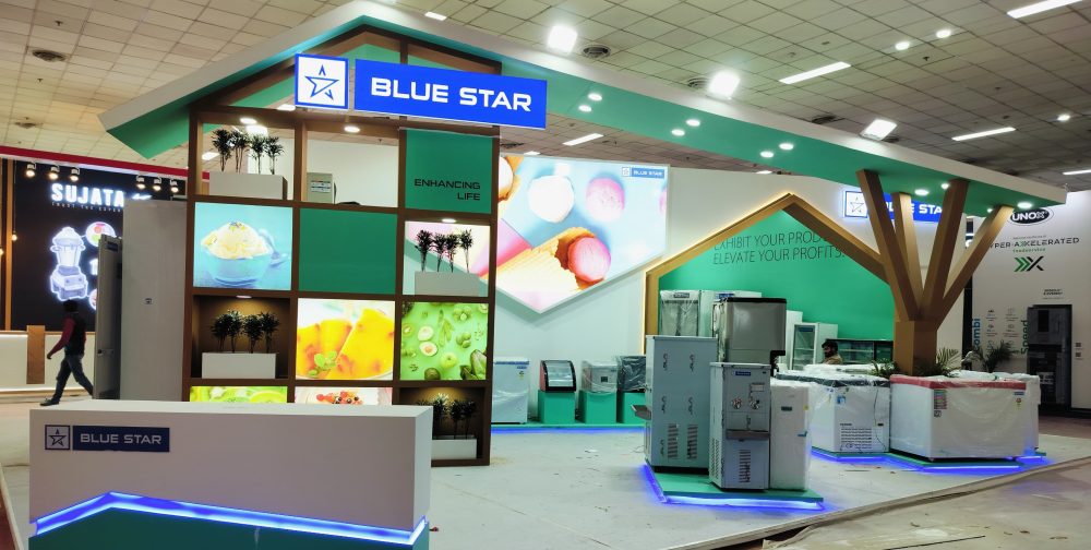 Blue Star Stall Design 
