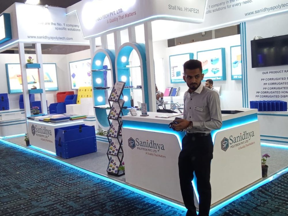Sanidhya-Polytech-Pvt.-Ltd.-PLASTINDIA-Expo-Booth-Design-2