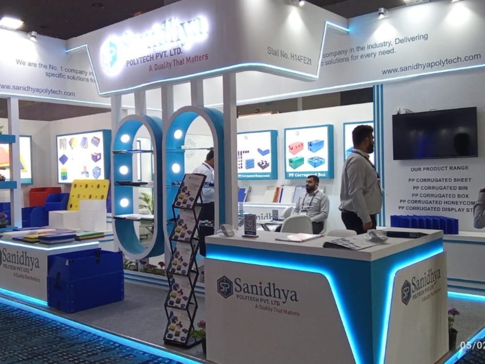 Sanidhya-Polytech-Pvt.-Ltd.-PLASTINDIA-Expo-Booth-Design